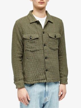 Corridor NYC Rainbow Weave Military Jacket
